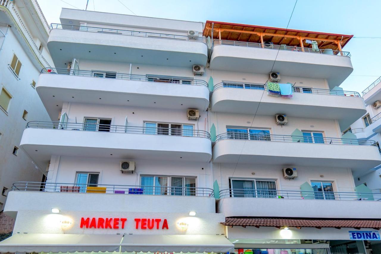 Gjoka Apartments, In Front Of Bougainville Bay Sarandë Exterior foto