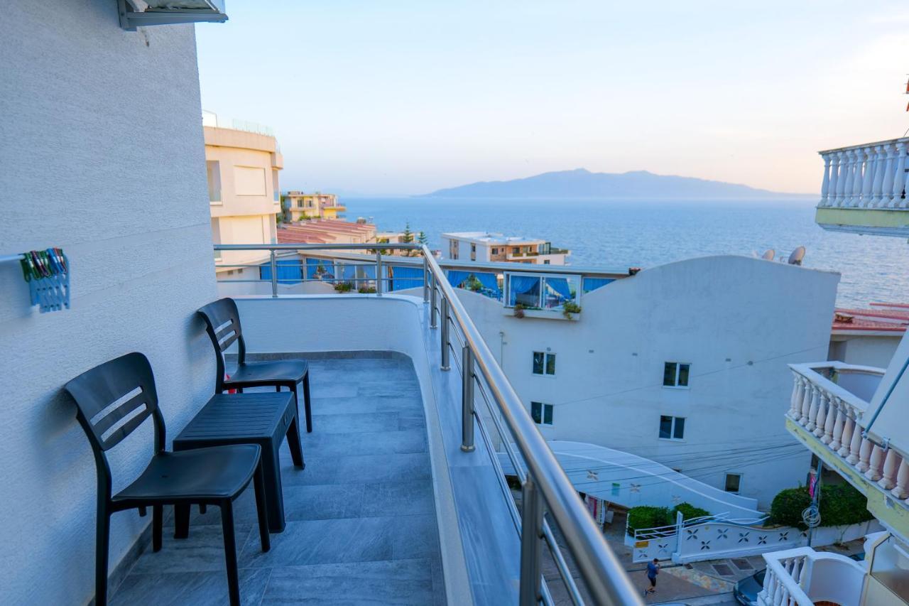 Gjoka Apartments, In Front Of Bougainville Bay Sarandë Exterior foto