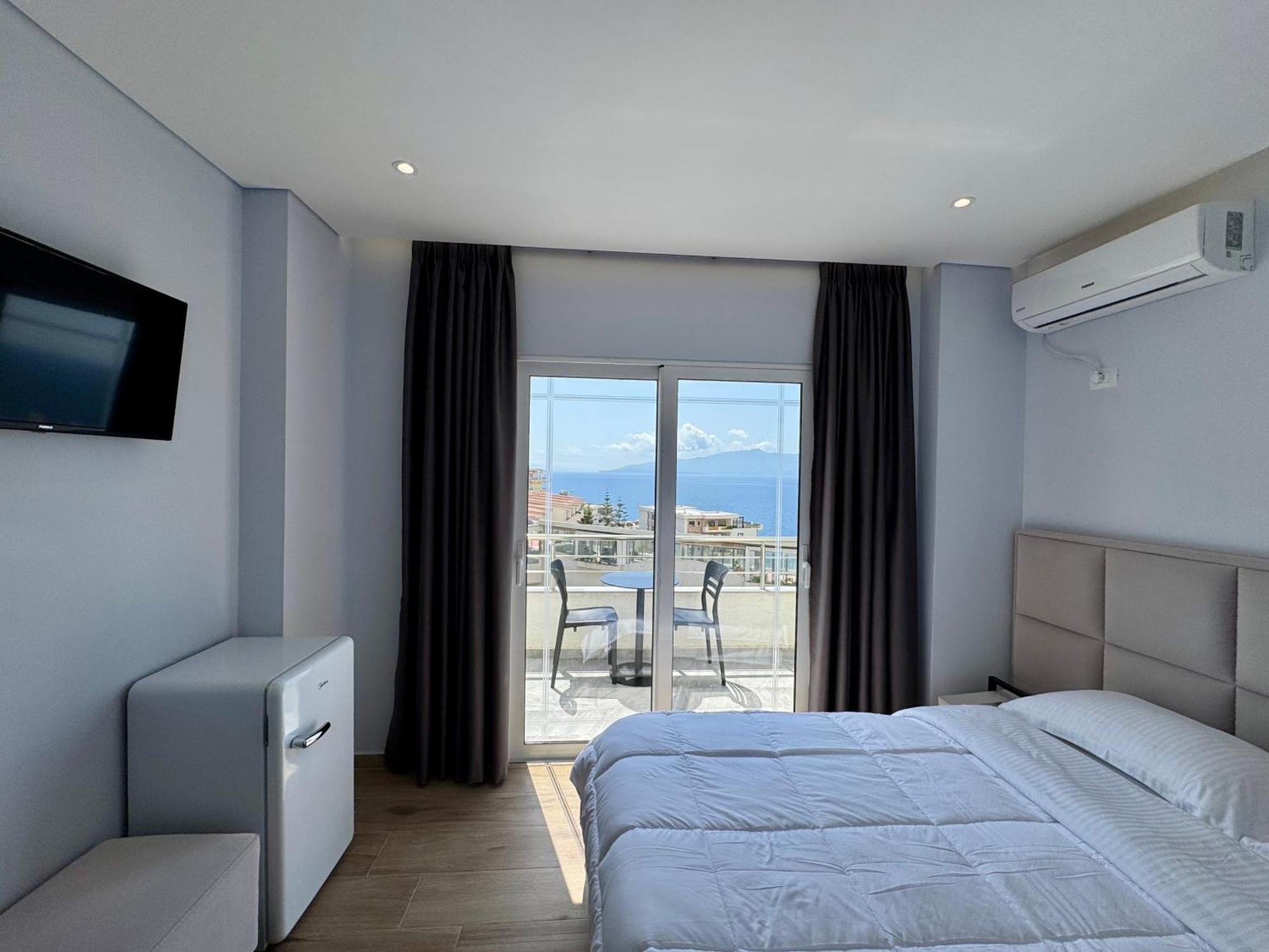 Gjoka Apartments, In Front Of Bougainville Bay Sarandë Cameră foto